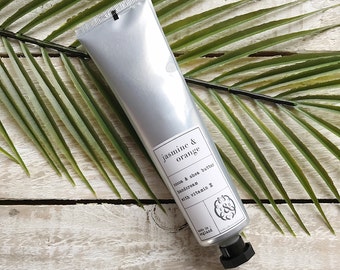 Orange & Jasmine Handcream Tube, Cocoa, shea butter with Vitamin E, gift, beauty, 100ml