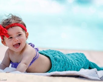Little Mermaid Baby Outfit
