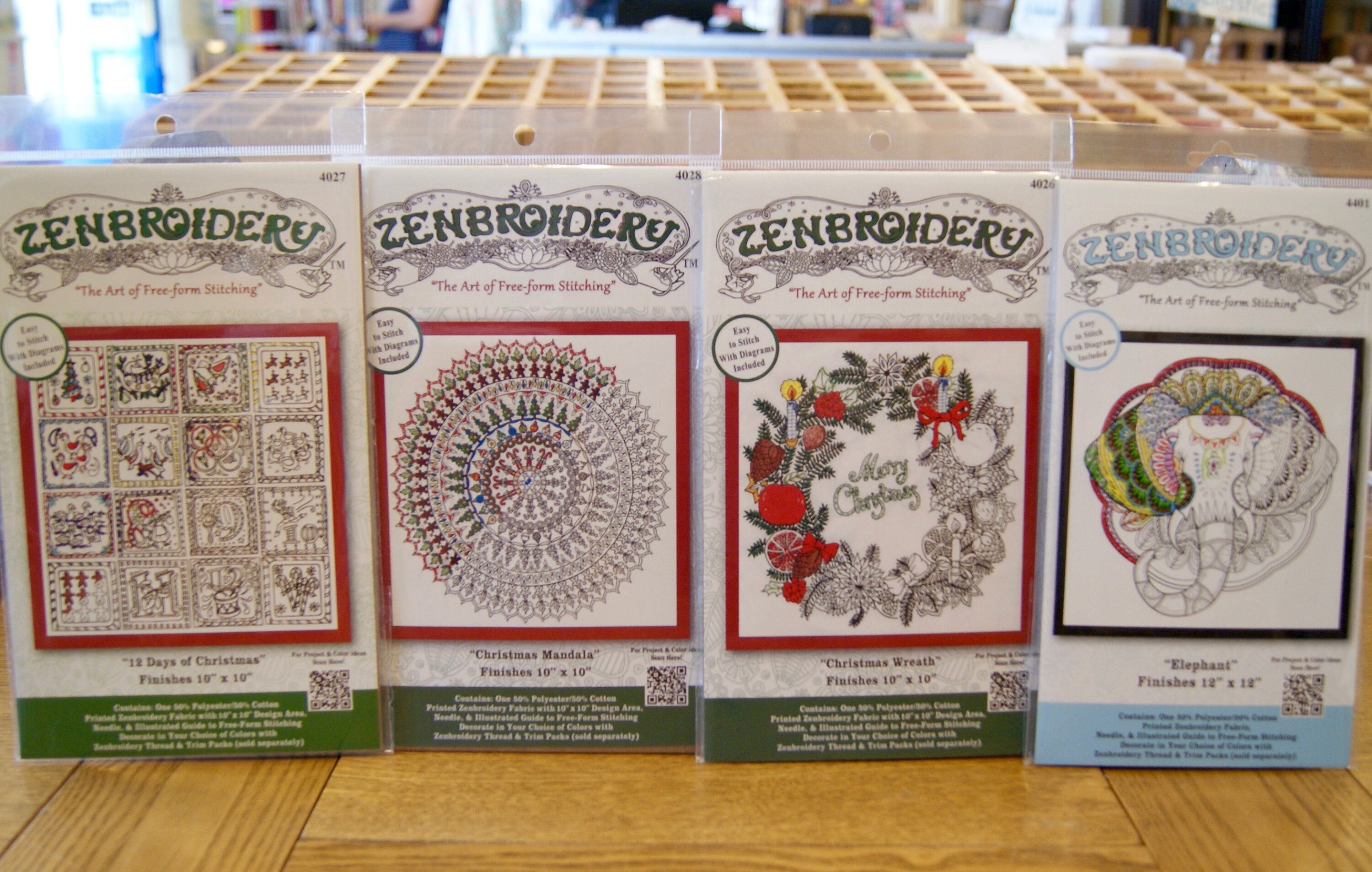 Zenbroidery Hand Embroidery Kits from MadebyBunyip on Etsy Studio