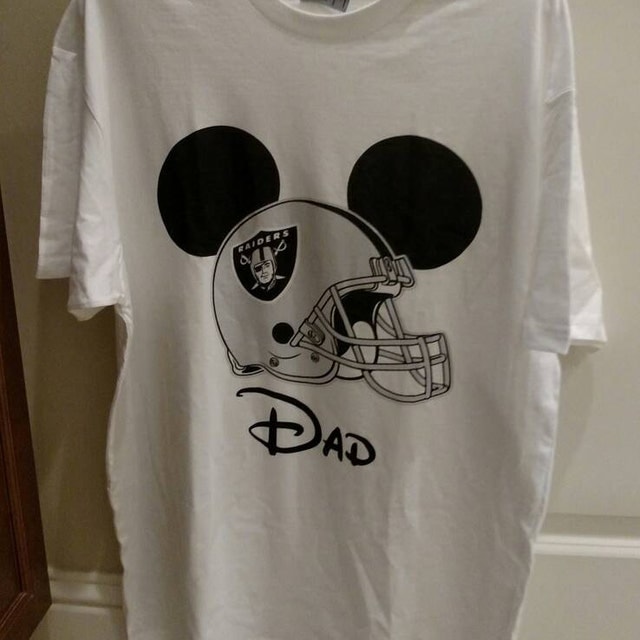 raiders mickey shirt