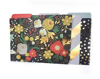 Gold File Folders, Gold Desk Accessories, File Folders, Desk Organizer, Cute Desk Accessories, Home Office, Gold Office Decor, Folders, Gold