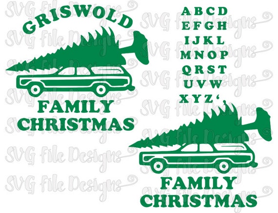 Customizable Griswold Family Christmas Vacation by SVGFileDesigns