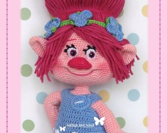 Poppy - Amigurumi Crochet Pattern by Maria Amelina