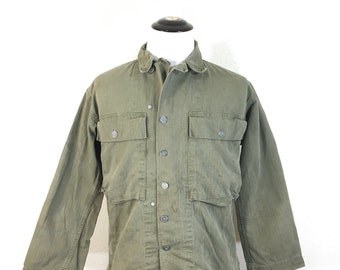 Items similar to Vintage Military Army Green Jacket / Sgt Pepper Jacket ...