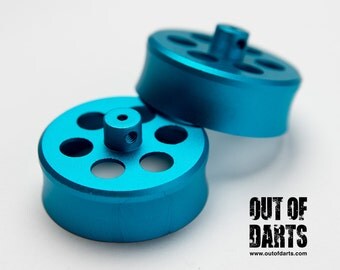 Artifact aluminum flywheel SMOOTH Blue (pair)