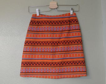 Vintage 70s/80s College Town A Line Skirt