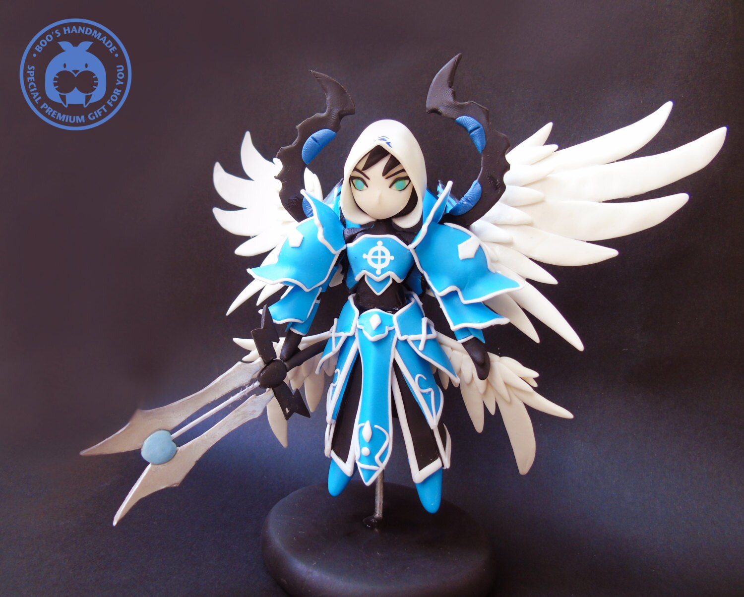 ArchAngel Summoners War Figure handmade clay