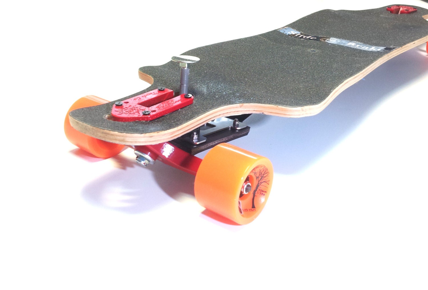 INVINCIBLE Longboard Brake 2.0 Package For Drop ThroughA