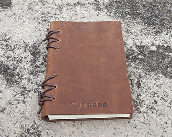 Personalized leather notebook Leather journal leather diary Custom notebook leather bound journal refillable mens journal A4 A5 A6 A7
