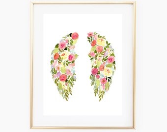 Flower Wings INSTANT DOWNLOAD
