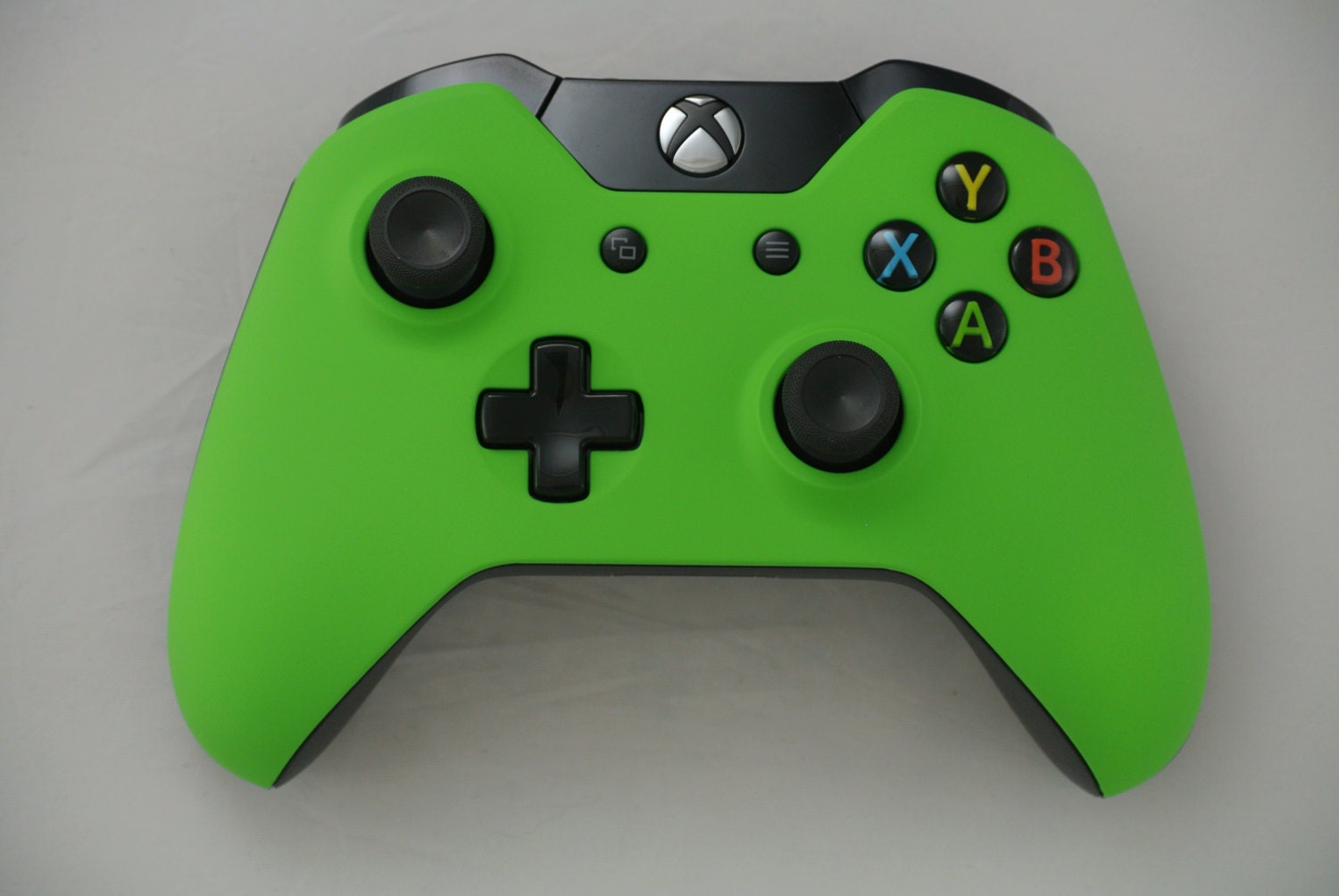 Microsoft Xbox One Wireless Controller Custom Soft Touch Green