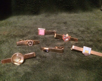 Vintage tie pins