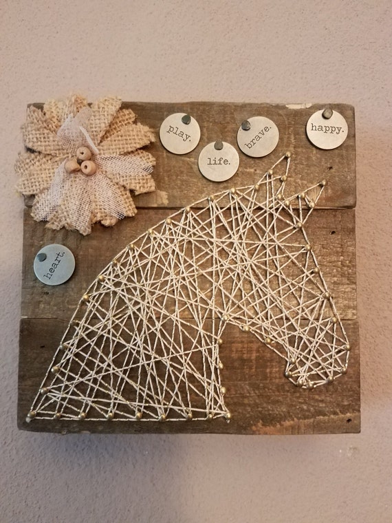 Horse String Art