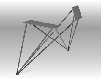 28" ROYAL ROD Iron Table Legs, Height 26" - 32" SET(2)