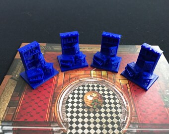 Mansions of Madness 2nd Edition Furniture assorted types.