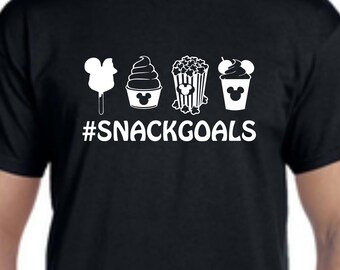 Mens Disney Shirt, Snackgoals shirt, Custom Disney Shirt
