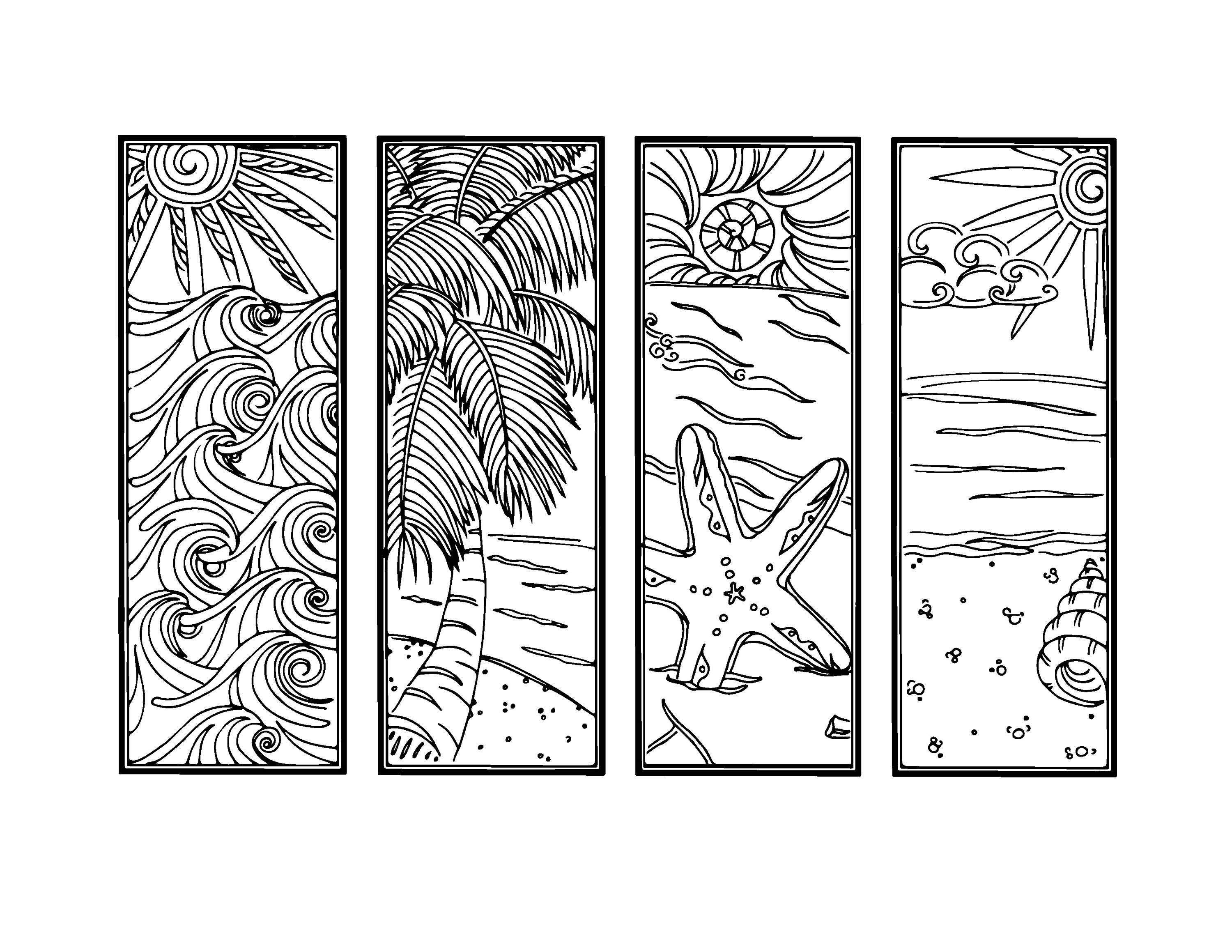 Printable Bookmarks To Color For Kids Free Printable Bookmarks For 