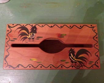 Woodpecker Woodware tissue holder