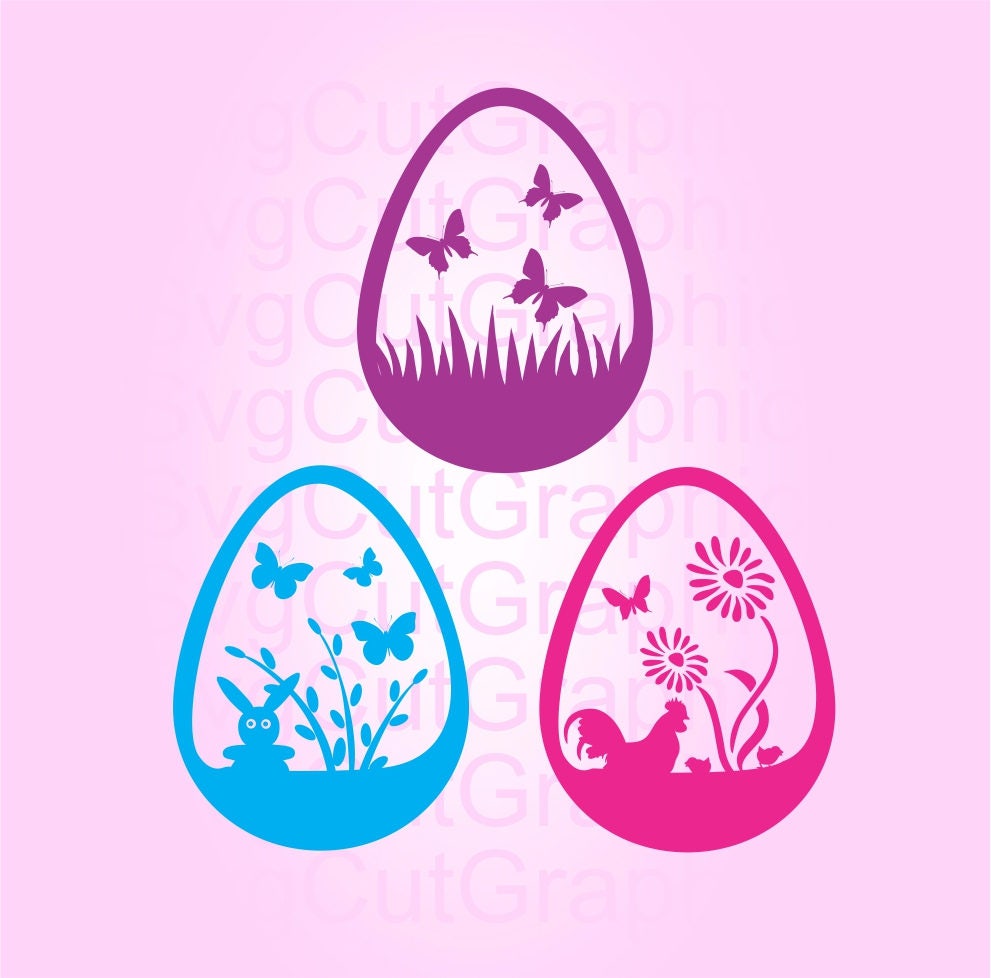 Download Easter Egg SVG SVG Eggs SVG Egg Frame Easter Eggs Svg files