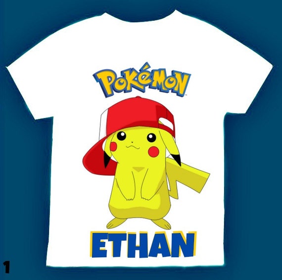 pokemon birthday shirt ideas