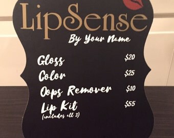 Customizable LipSense Price sheet!