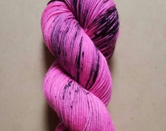 Hand Dyed Neon Speckled Sock Yarn ~ Rodeo Drive ~ Sockcess ~ Fingering ~ 75/25 superwash merino/nylon or Sport Weight ~ 80/20
