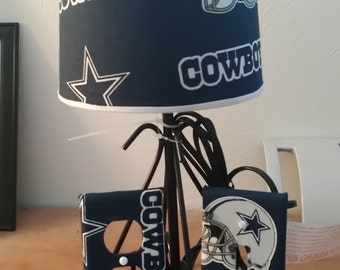 Dallas Cowboys NFL lamp set.