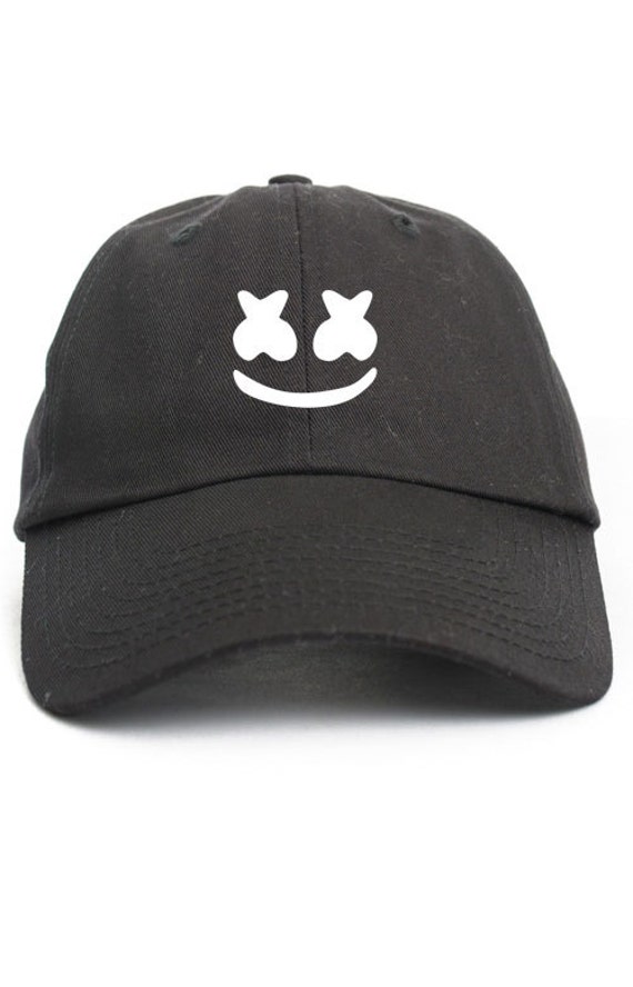 Marshmello Unstructured Dad Hat by TrendyThings24 on Etsy