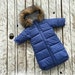 Bunting bag Newborn Snowsuit Baby Winter Clothes Newborn winter Romper Toddler Jumpsuit Snow Overalls sleeping sack stroller sleep bag