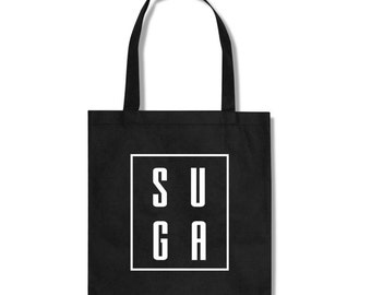 SUGA BTS KPOP Fan Totebag
