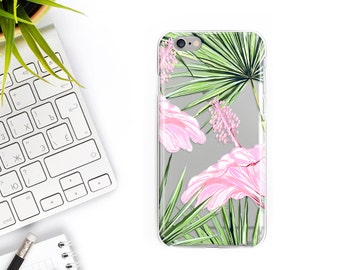 iPhone 7 Case Clear Lily iPhone 7 Plus Case Clear iPhone 6S Case iPhone 6 Case iPhone 6 plus case iPhone 6s Plus Case Samsung Galaxy S7 Case