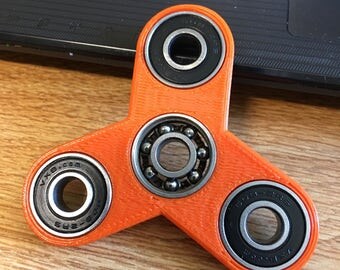 Fidget Hand Spinner / EDC Spinner / Tri Spinner / toy 3d printed every day carry