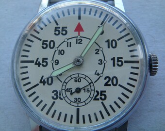 Pobeda watch, Avitor watch, soviet watch, ussr watch, military watch, mens watch, russian watch, wrist watch, retro watch