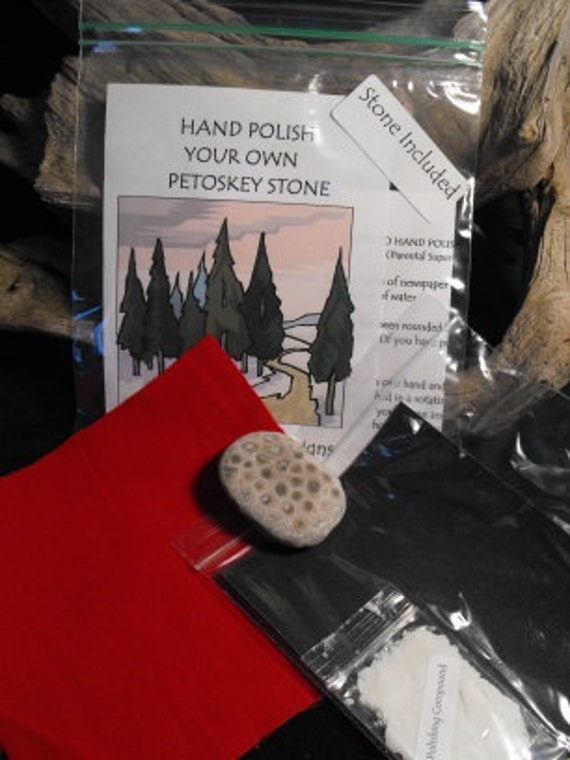 Petoskey Stone Polishing Kit