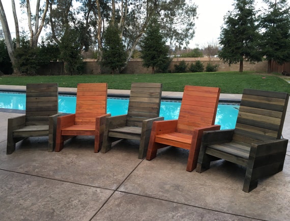 items similar to adirondack chair made from 100% recycled