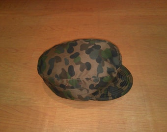 Camo cap adult-camouflage hat-crochet camouflage cap with