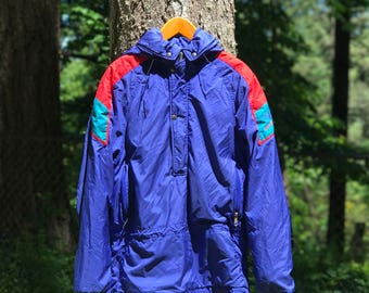 Vintage The North Face Goretex Extreme Jacket Half Zip With Hood Size Men's Small