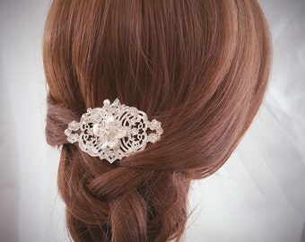 Bridal Hair Comb, Crystal Hair Comb, Wedding Hair Accessories, Vintage Inspired Bridal Hair Comb, Bridal Hair Accessories