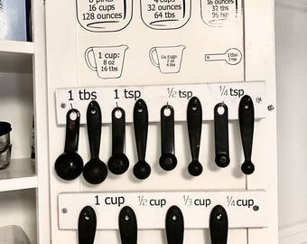 Kitchen Measurement Decals-Kitchen Conversion Charts