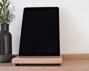 ipad Stand - Tablet Stand - Wooden ipad Holder - Wooden Tablet Holder