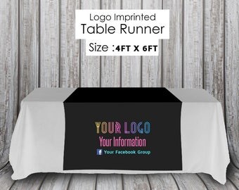 LLR Custom LuLa LLR Fashion Consultant Table Runner for Boutique and Popup Party - Quick Turnaround - Size 4ft x 6ft