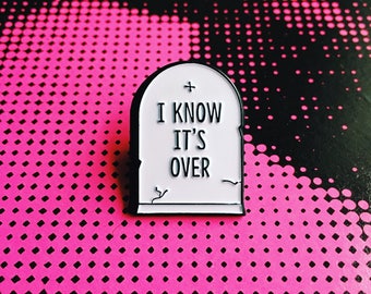 The Smiths Morrissey I Know It's Over Soft Enamel Lapel Pin