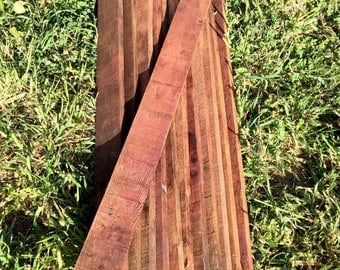 Reclaimed French Oak Wine Staves from Monterey CA