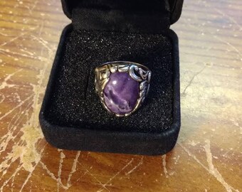 Antique genuine stone rings