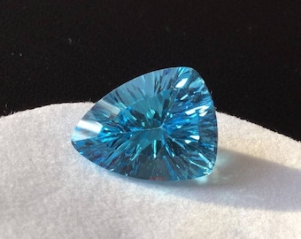 Swiss Blue topaz brilliant – 5.8 ct