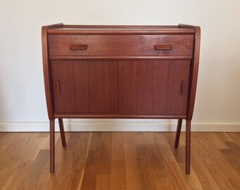 Midcentury Modern Danish Teak Commode Poul M. Volther