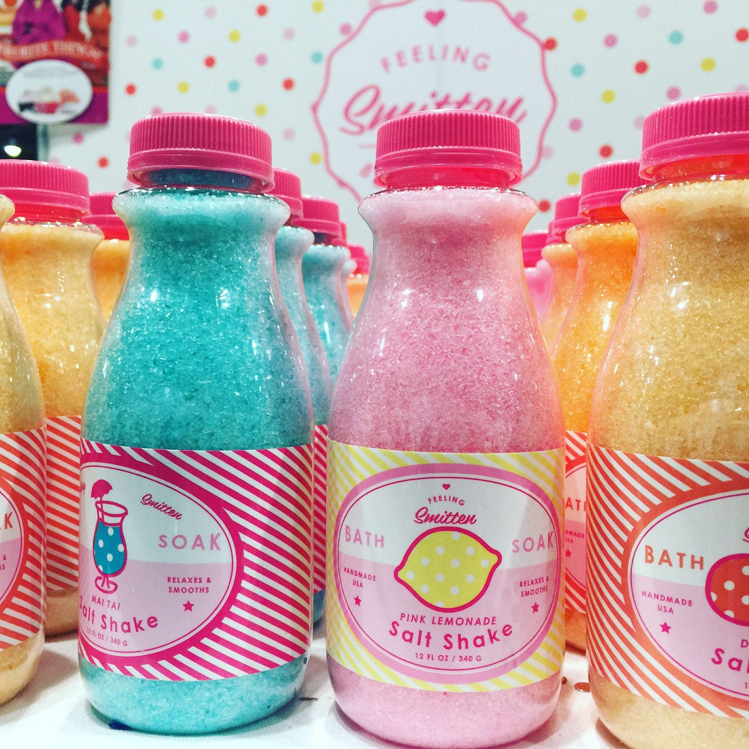 Feeling Smitten Salt Shake AKA Bath Salts and Coconut Goodness