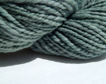Copper Penny Blue-Vintage Dye Method Handspun Yarn