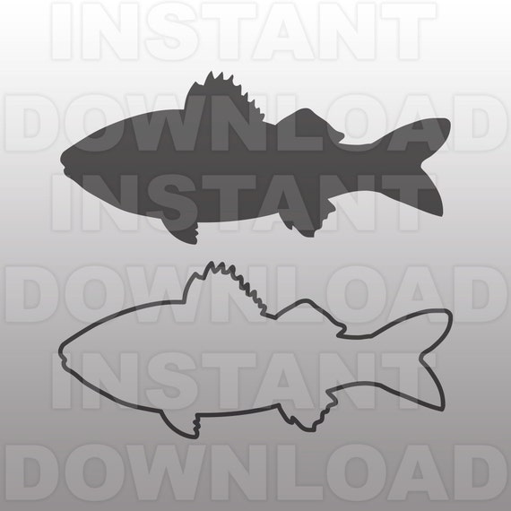 Walleye SVG FileFishing SVGFisherman SVG Vector Art for