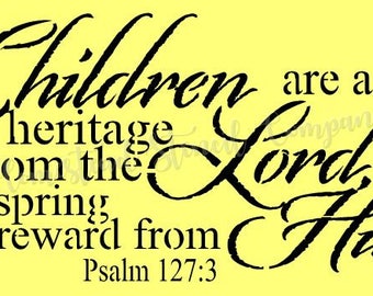 Psalm 127 3 